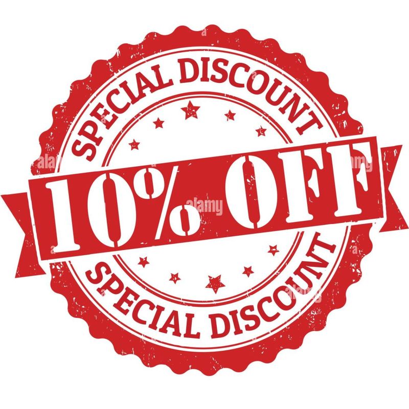 10% Discount